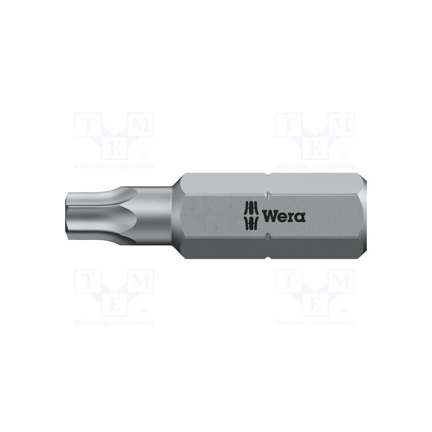 Wera standard TX30 bit with hole, 25mm, 867/1 – 2