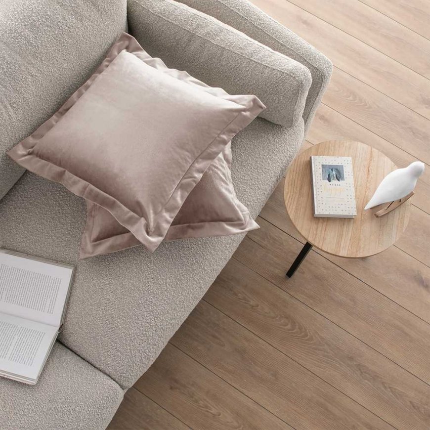 RESTILO dekoratiivne padjapüür VELVET, värv hele beež, stiil glamuur, materjali tüüp - tekstiil, samet, 45x45 – 2