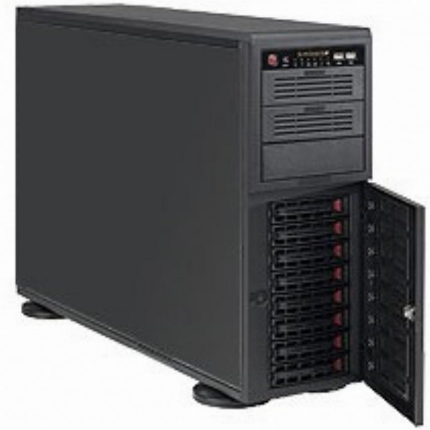 SilverStone Crown 04 Korpusas PC, HTPC korpusas, SSI-EEB - tamsiai pilka