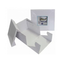 PME cake box 305 x 305 x 152 mm white PME cake box 305 x 305 x 152 mm white