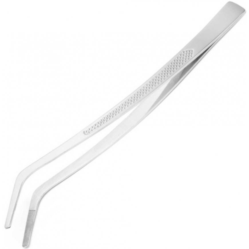 Virtuvinis pincetas, lenkts, profiliēts, 240 mm - Hendi 680186 – 2