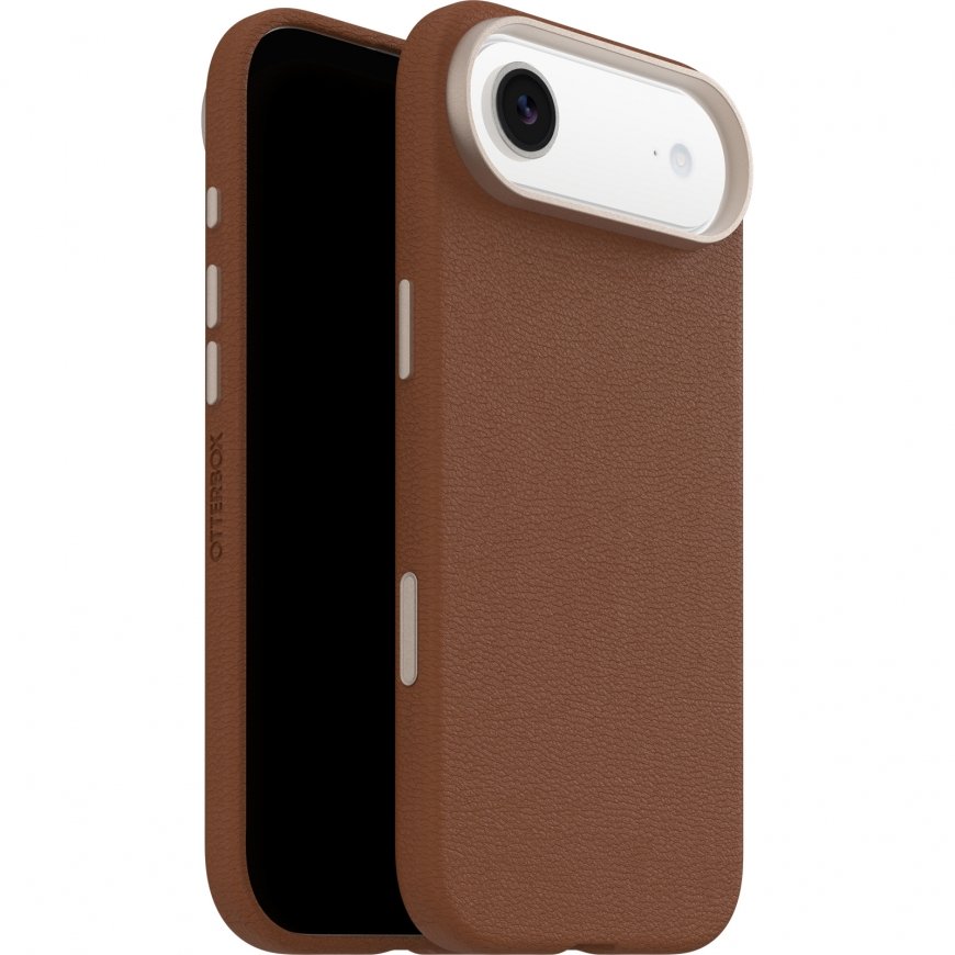 OtterBox Symmetry Cactus Leather kaitseümbris, iPhone Air, Desert Saddle