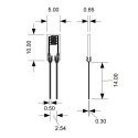 Oem Humidity Sensor SYH-2R - without case Oem Humidity Sensor SYH-2R - without case