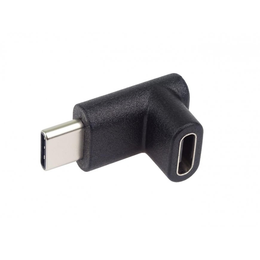 PremiumCord PremiumCord USB-C į USB-C adapteris, 90° lenkimas