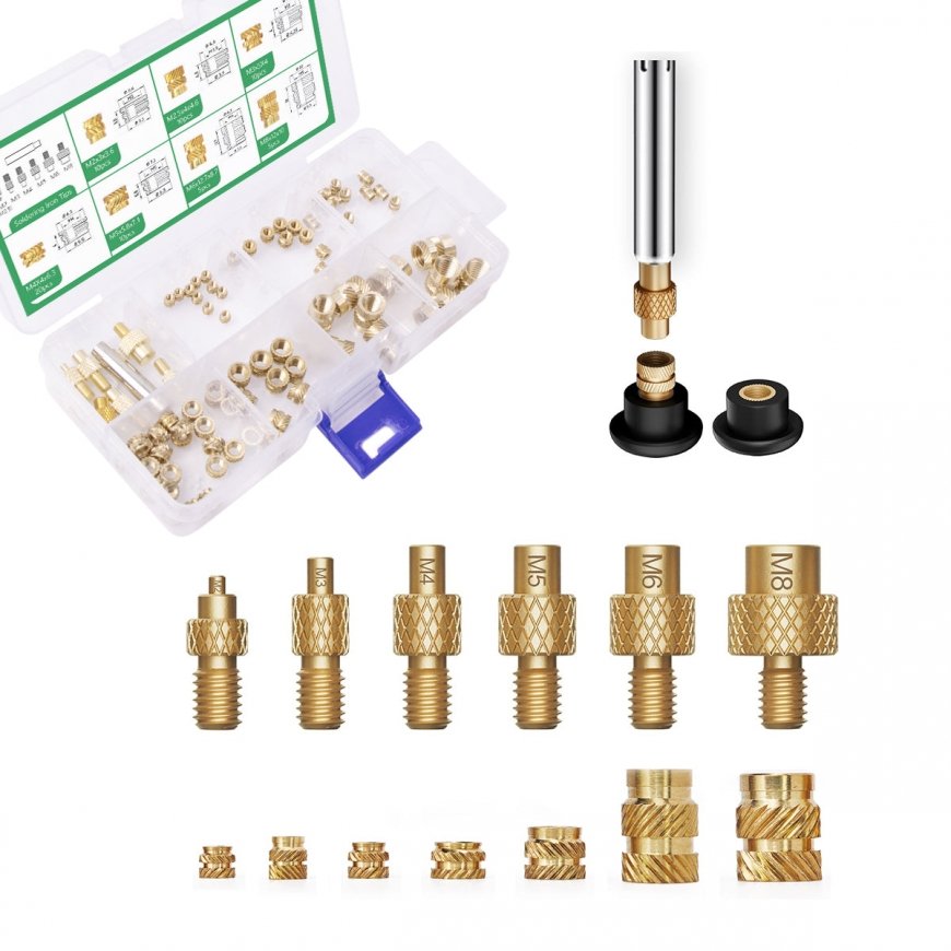 Mintion heating insert nozzles and threaded inserts