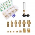 Mintion heating insert nozzles and threaded inserts