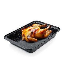 "Smart Cuisine Wavy Granit" rectangular heat-resistant dish, 30 x 22 cm, LUMINARC