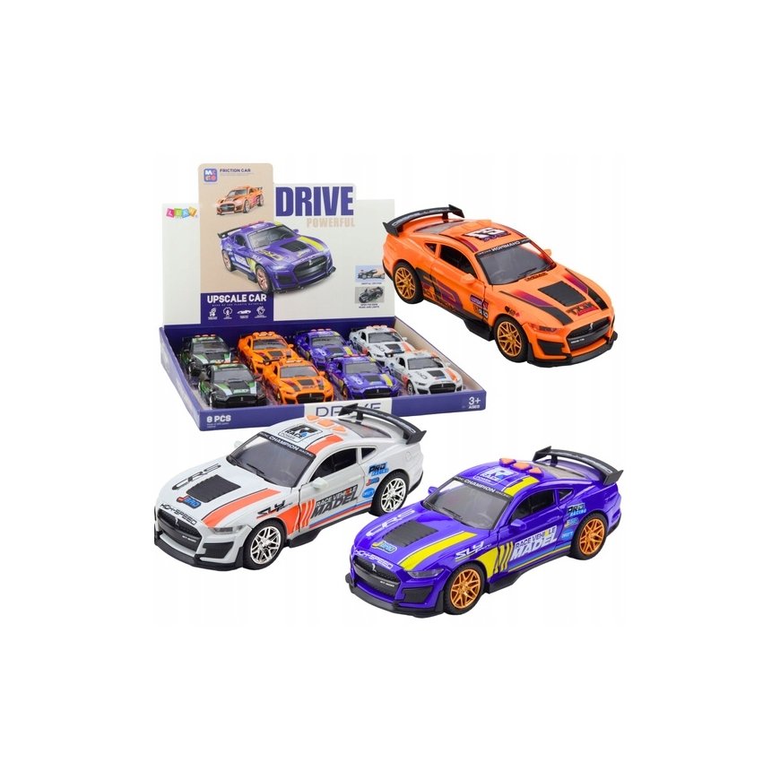 Lean Toys GT 500 -auto, jossa on valot ja äänet – 2