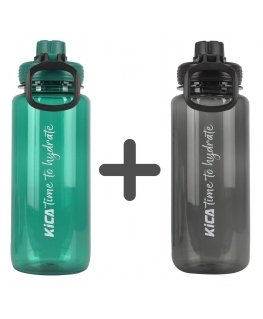 Feiyu Tech Gertuvö Vandens Butelis - Kica Sb01 1000 Ml Sportlik - Roheline.