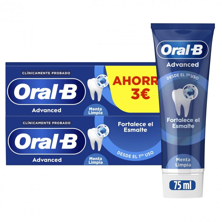 Oral-B STRENGTHENS ENAMEL dantų pasta 2 x 75 ml – 2