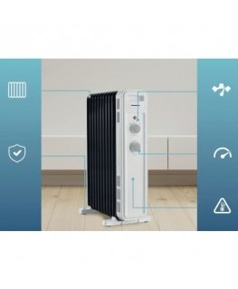 Tepalinis radiaator 1000W/1300W/2300W HOH-M11WH-BK HEINNER