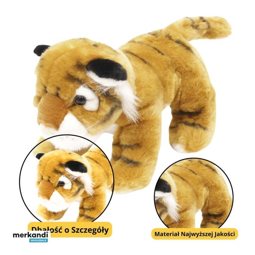 Lean Toys Pehmolelutigeri 25 cm