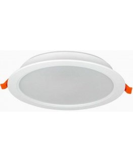 Euro Trade Recessed LED Spotlight, 230Vac, 18W, 1750lm, warm white 3000K, round, MOLLY, LED line LITE
