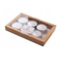 Aroma Di Rogito Mondex COMPLETE TEALIGHT CANDLES MAX 6 PCS white Aroma Di Rogito Mondex COMPLETE TEALIGHT CANDLES MAX 6 PCS white
