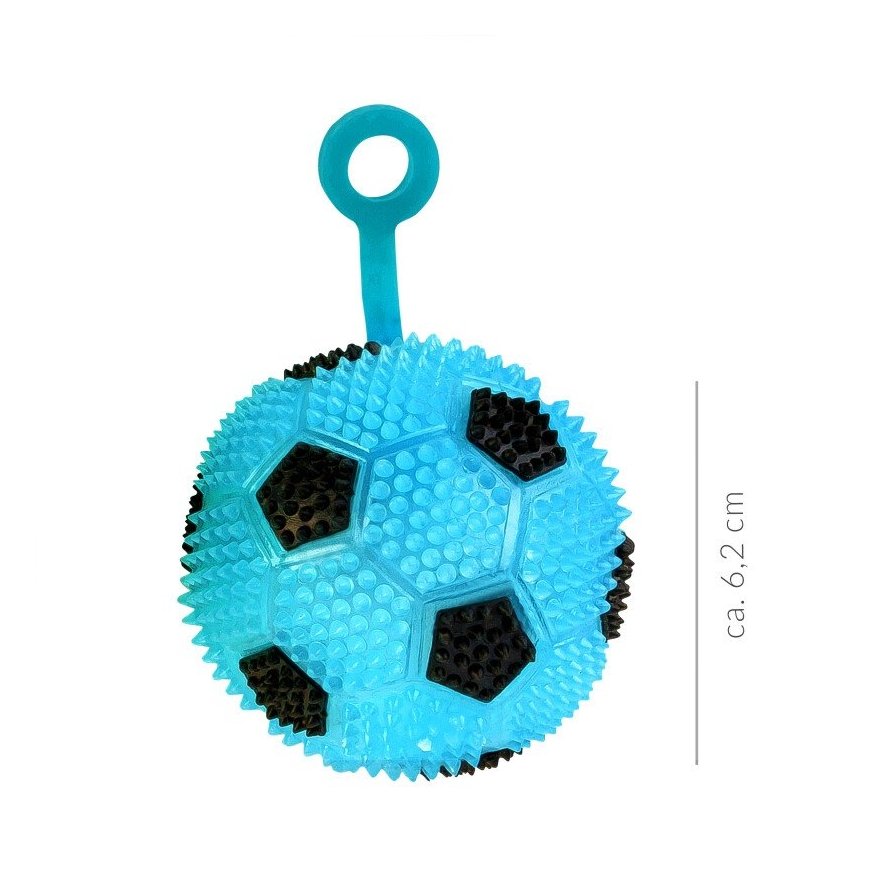 Trendhaus Take Action - Valguskuuliga sõrmepall - Jalgpall (6.2 cm) (1 tk, 4 disaini) – 2