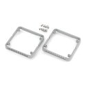 Plastic Frame - plastic frame for M5Stack module prototypes - gray - 2 pcs - M5Stack A119 Plastic Frame - plastic frame for M5Stack module prototypes - gray - 2 pcs - M5Stack A119