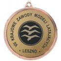 Triumph Metal Medal with Engraving on Laminate Triumph Metal Medal with Engraving on Laminate