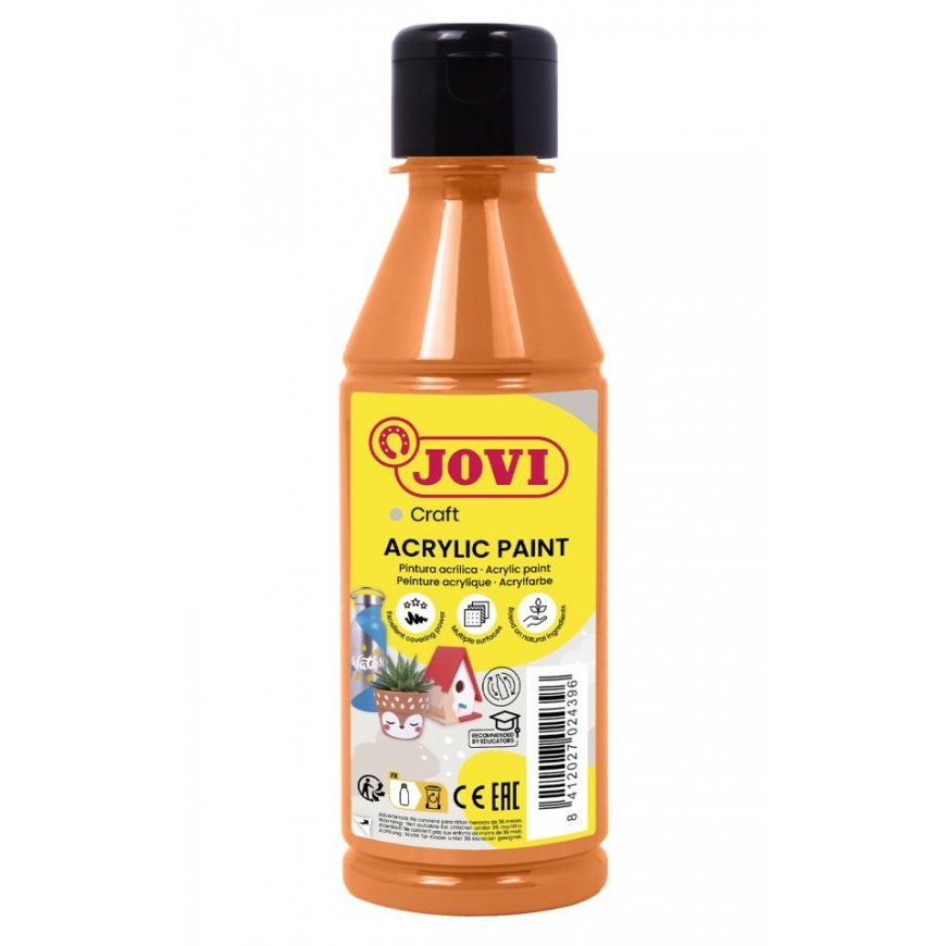 Akrüülvärvid JOVI, 250ml, oranž värv. – 2