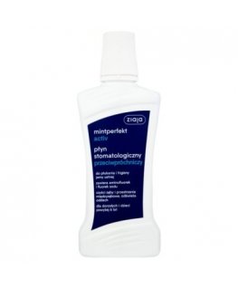 Ziaja Mintperfekt Activ burnos skalavimo skystis nuo ėduonies 500 ml