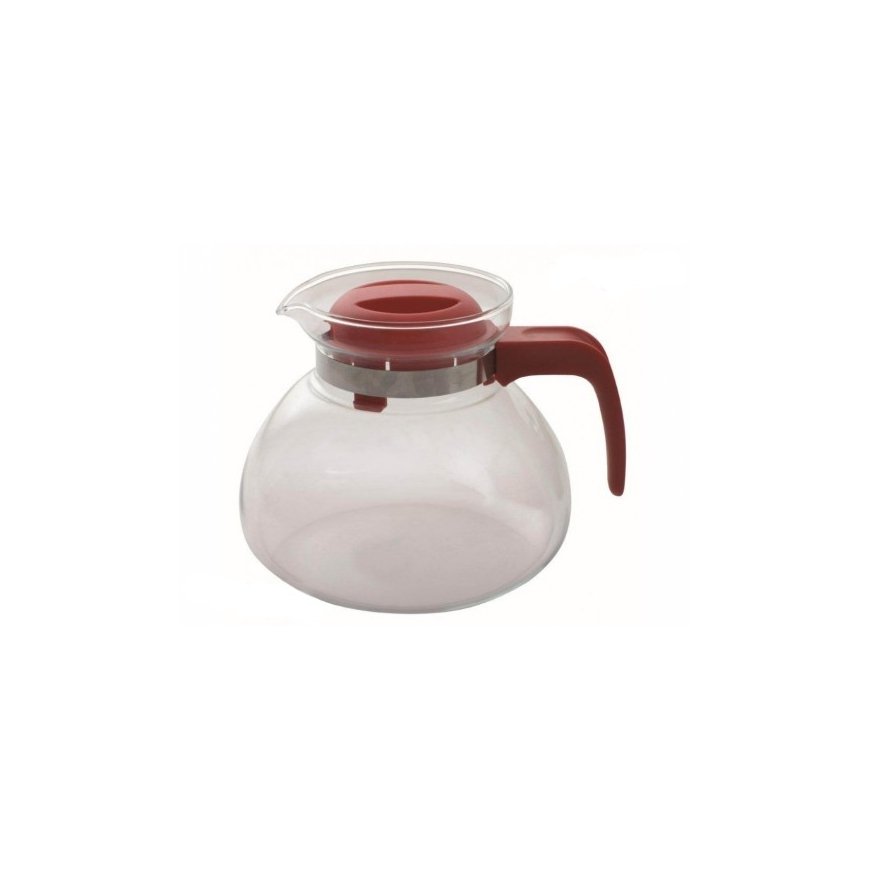Heat resistant pitcher Vesta with lid 1.8 l AMBITION (color combination)