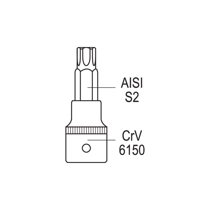 Yato YT-04401 набор торцевых головок – 2