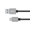 USB kaabel - USB tüüp C 10 Gbps 1 m Kruger & Matz Basic USB kaabel - USB tüüp C 10 Gbps 1 m Kruger & Matz Basic