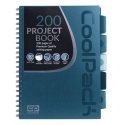 CoolPack Spiral Notebook, A5, 200 Pages, Grid, Blue Color CoolPack Spiral Notebook, A5, 200 Pages, Grid, Blue Color