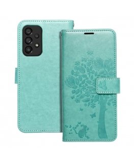 OEM MEZZO Book Case for Samsung Galaxy A53 5G in Dreamcatcher Green Color