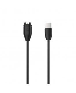FIXED USB-C uz Garmin Forerunner/Fenix/Venu/Vívoactive/Instinct | 2m | melna