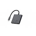Fuj:tech 3-в-1 USB-C хаб 100 Вт PD Fuj:tech 3-в-1 USB-C хаб 100 Вт PD