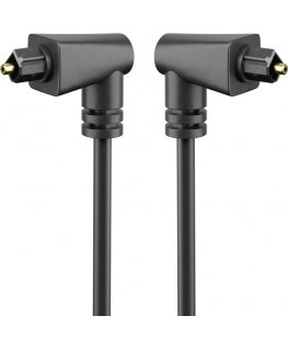 Goobay 41592 audiokaabel 1 m Toslink Must