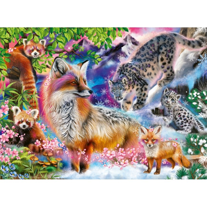 Ravensburger palapeli 500 kpl: Himalajan eläimet – 2