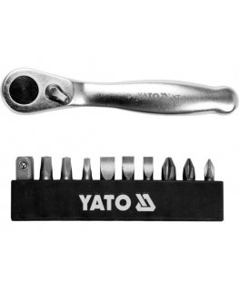 Yato YT-14390 räikkäväännin Kromi 11 kpl Ruostumaton teräs