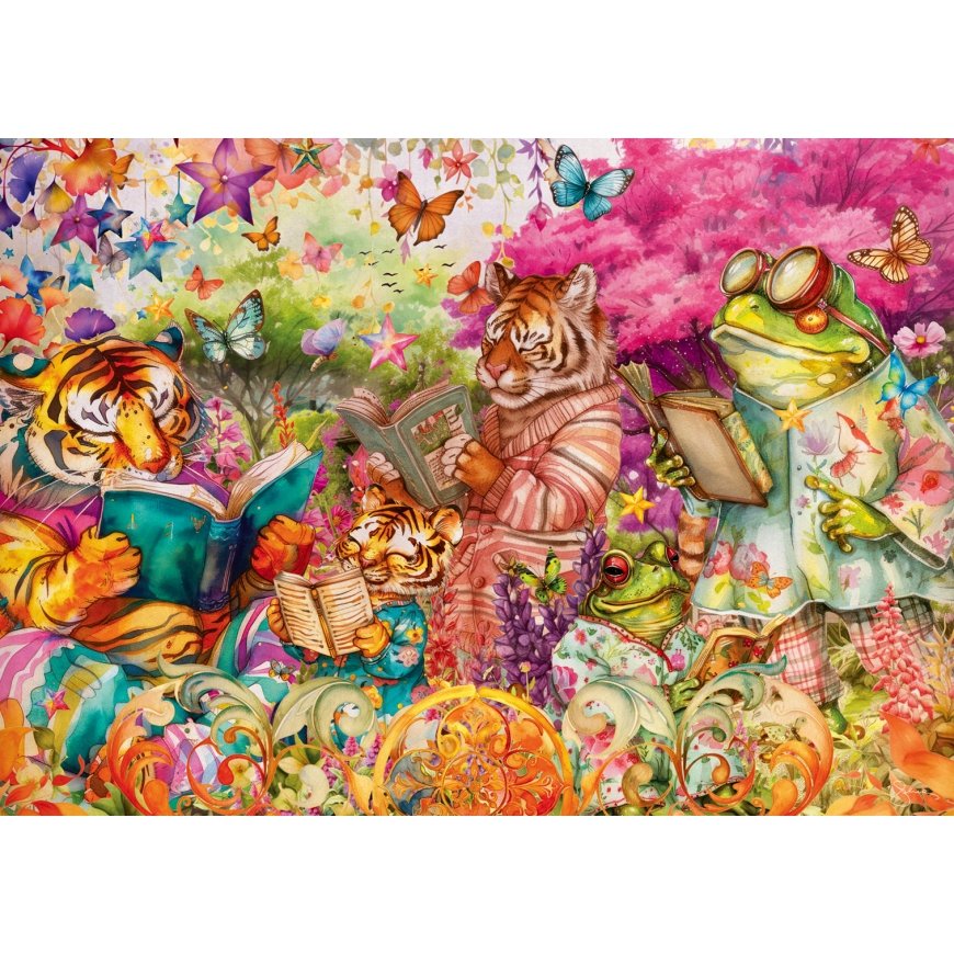 Ravensburger pusle 1000 tk: muinasjutuline raamatuklubi – 2