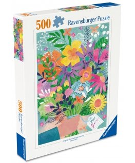 Ravensburger palapeli 500 kpl: kukat sinulle