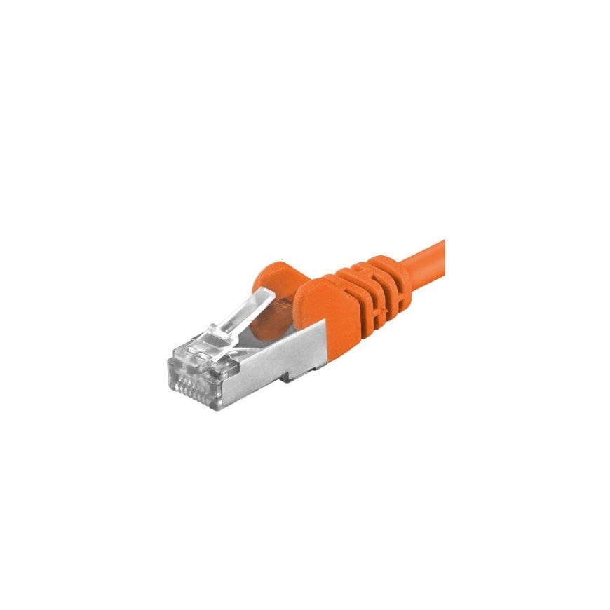 PremiumCord SP6ASFTP020E networking cable Orange 2 m Cat6a SF/UTP (S-FTP)
