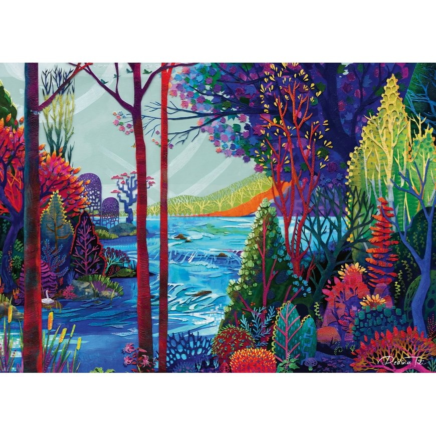 Ravensburger puzzle 1000 pcs: magical forest – 2
