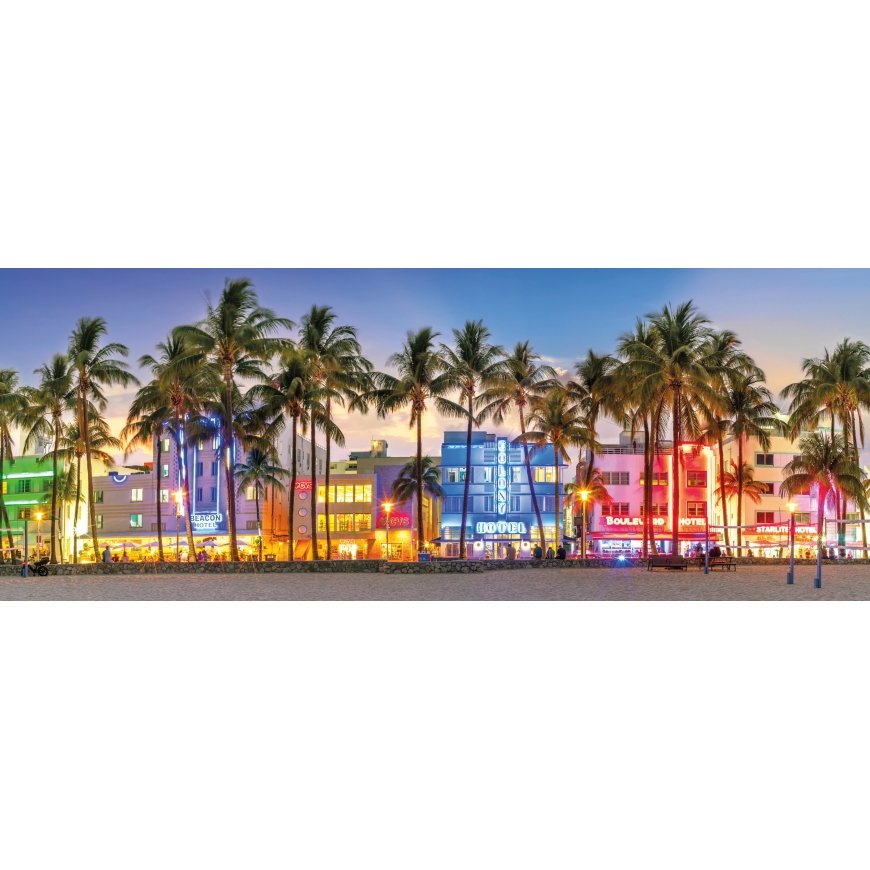 Ravensburger panorāmas puzle 1000 tk: pilsētas gaismas Ocean Drive´ā – 2