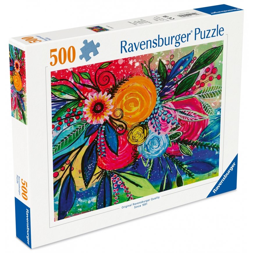 Ravensburger puzzle 500 pcs: explosion of colors