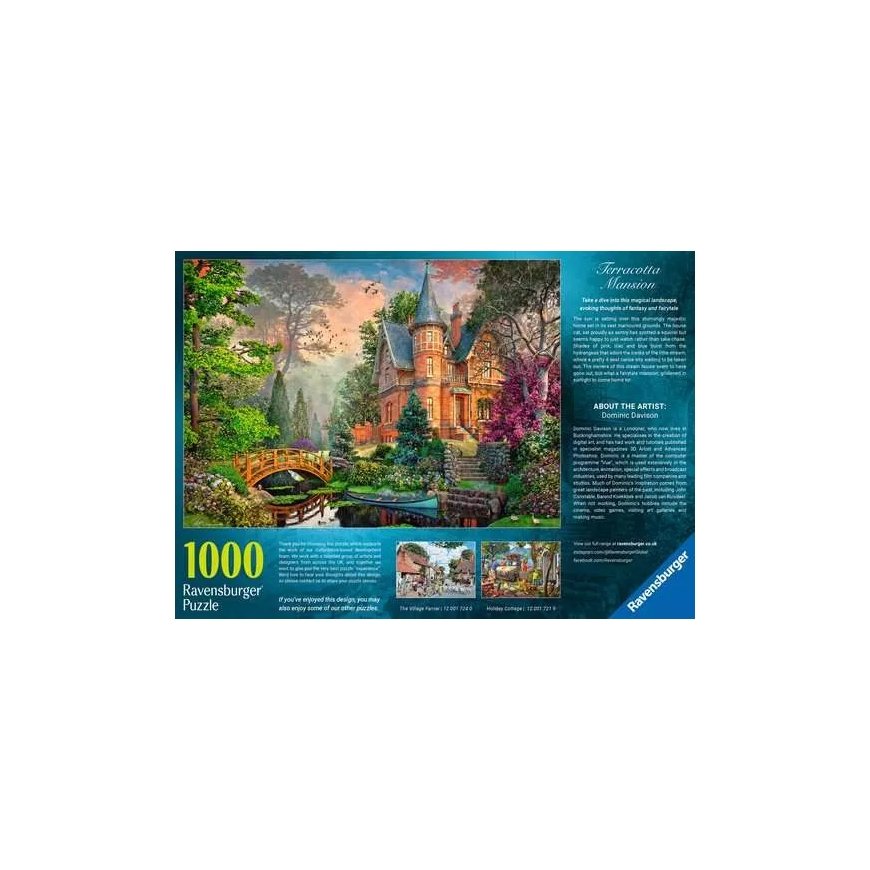 Ravensburger 12001717 palapeli Kuviopalapeli 1000 kpl Maisema – 3