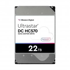 Western Digital Ultrastar DH HC570 cietā diska draiveris 22 TB 7200 RPM 512 MB 3.5" SAS