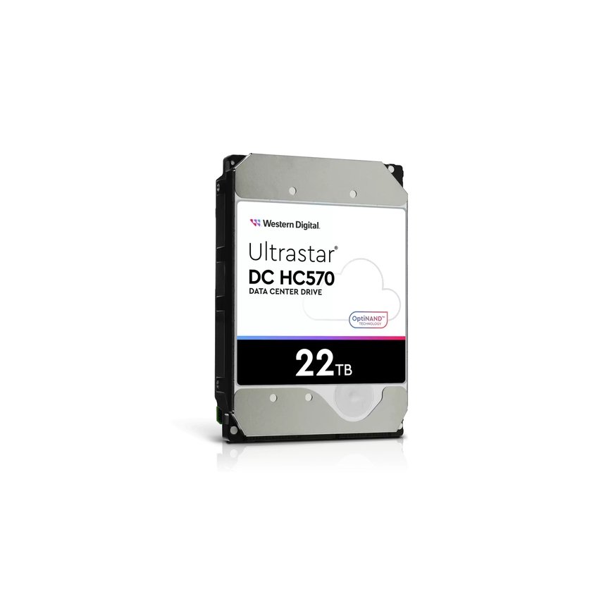 Western Digital Ultrastar DH HC570 vidinis kietasis diskas 22 TB 7200 RPM 512 MB 3.5" SAS – 3