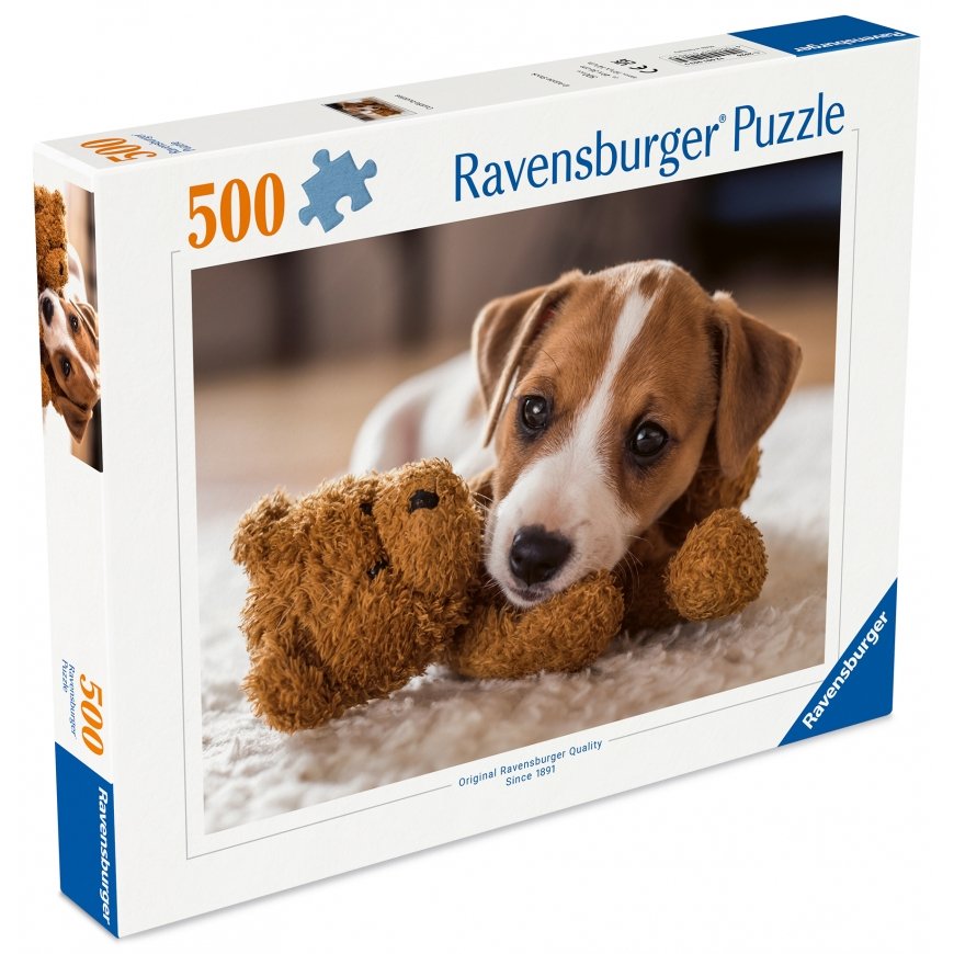 Ravensburger puzzle 500 pcs: cute puppy