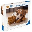 Ravensburger puzzle 500 pcs: cute puppy Ravensburger puzzle 500 pcs: cute puppy