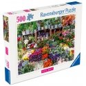 Ravensburger palapeli 500 kpl: värikkäitä kukkaistutuksia Ranskassa