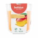 Kvapiosios žvakės stiklinė „True Scents“ Ø97x85mm, mango spalvos Kvapiosios žvakės stiklinė „True Scents“ Ø97x85mm, mango spalvos