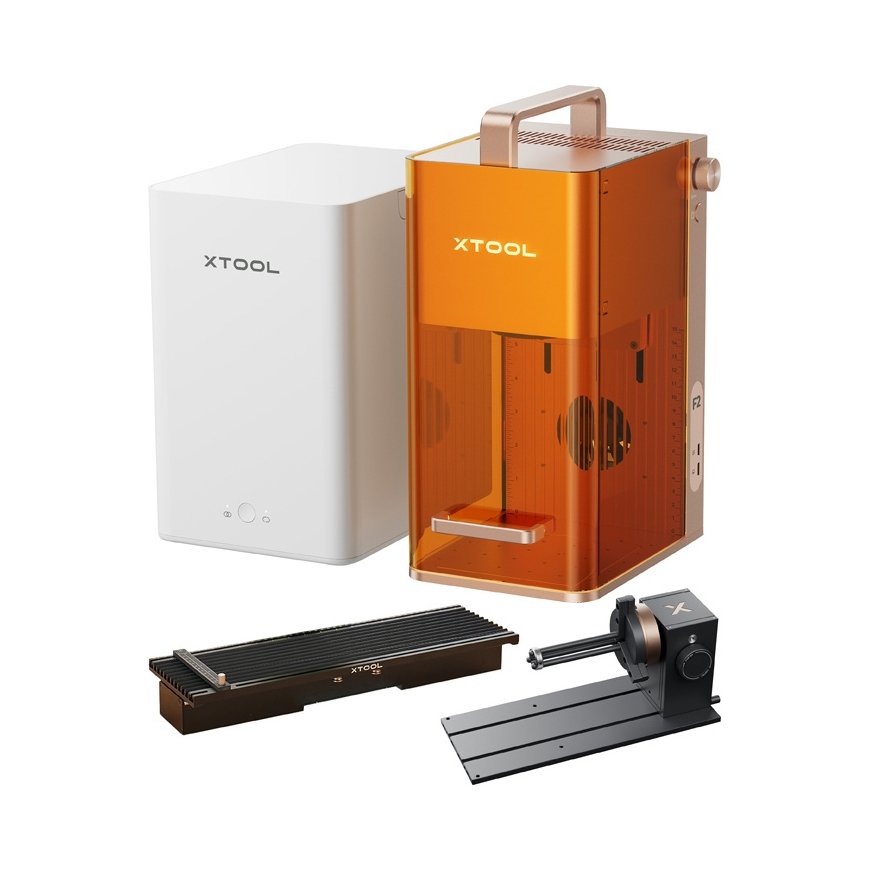 Lasergraveerimise masin 2-in-1 xTool F2 - Deluxe komplekt