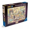 Ravensburger 1000-osaline pusle: kasside munadepüha Ravensburger 1000-osaline pusle: kasside munadepüha