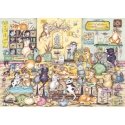 Ravensburger 1000 dalių dėlionė: katės Velykos Ravensburger 1000 dalių dėlionė: katės Velykos