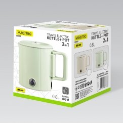 Elektrinis virdulys / kelioninis puodas Maestro MR-009 0,8 L 600 W (MR-009-BEIGE) Bežinis
